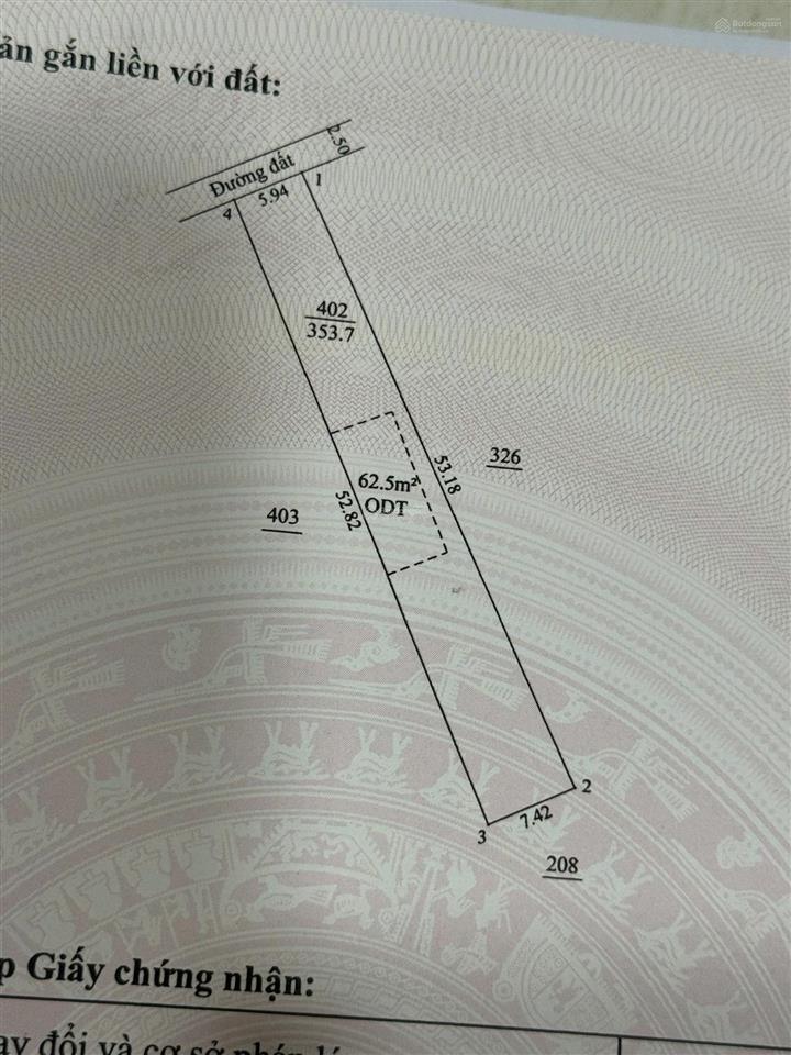Bán đất lái thiêu 70, lái thiêu 354m², ngang 6m, nở hậu 7,5m, giá 4,7 tỷ