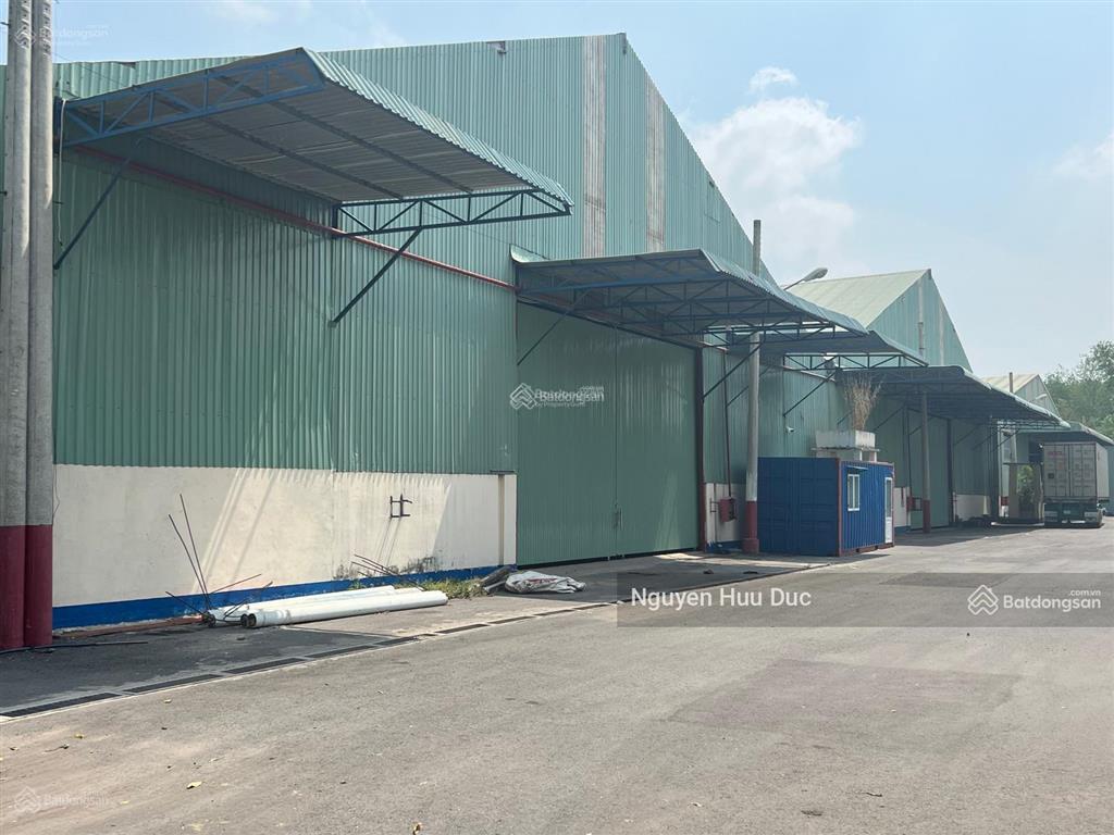 Bán nhà xưởng mặt tiền đường nhựa 120x100 = 13389.3m2 (skc 100% phường thới hoà, bến cát, bd 73 tỷ