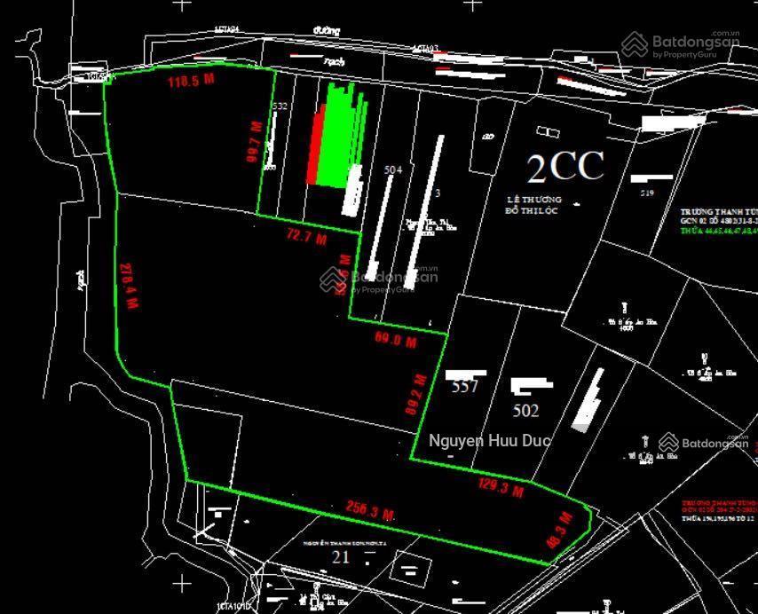 Bán đất mặt tiền sông sài gòn (7 hecta) 70.000m2. xã trung an, huyện củ chi, tphcm