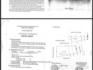 Bán đất mặt tiền quốc lộ 13 (18.000m2) 1,8ha. phường hưng định thị xã thuận an bd (giá 600 tỷ)