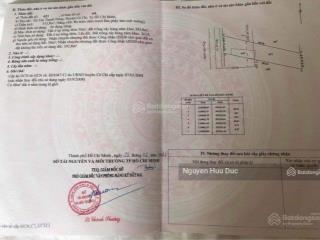 Bán nhà mặt tiền tỉnh lộ 15 (9,7 x 40m) thổ cư 50m2. xã tân thạnh đông, h củ chi, tphcm