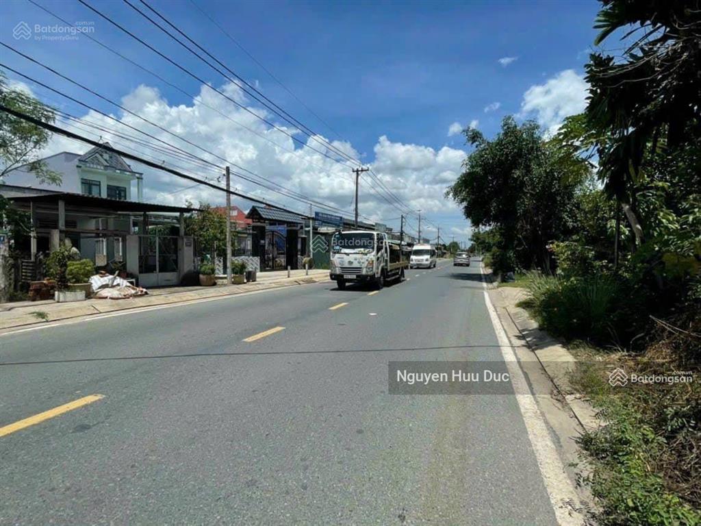 Bán nhà mặt tiền tỉnh lộ 15 (9,7 x 40m) thổ cư 50m2. xã tân thạnh đông, h củ chi, tphcm
