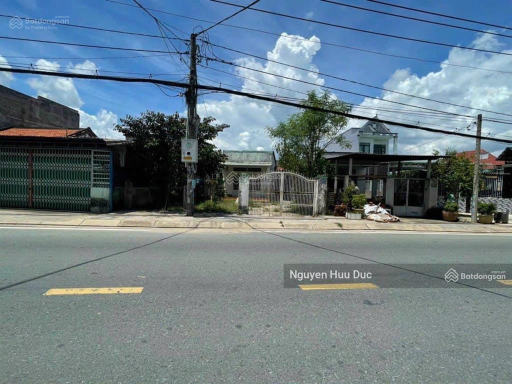 Bán nhà mặt tiền tỉnh lộ 15 (9,7 x 40m) thổ cư 50m2. xã tân thạnh đông, h củ chi, tphcm