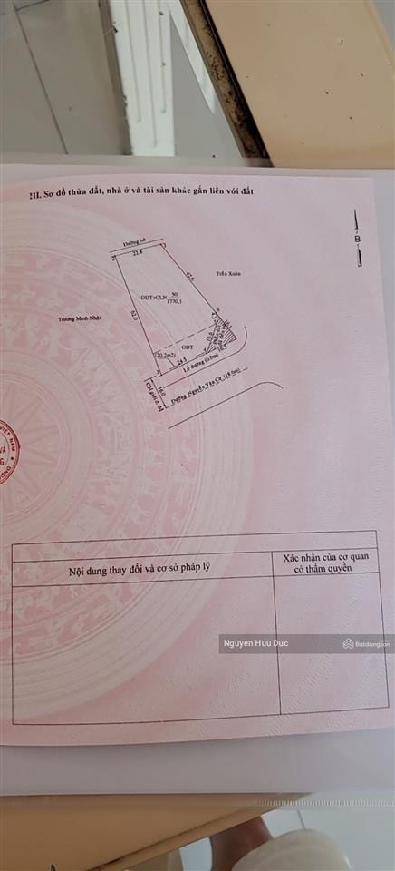 Bán biệt thự siêu đẹp (1.770m2 thổ cư 300m2) phường chánh mỹ, tp thủ dầu một, bình dương