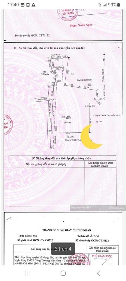 Bán đất mặt tiền đường nhựa xây chung cư (13.000m2) 5.7000m2 skc. p bình hoà, tx thuận an, bd