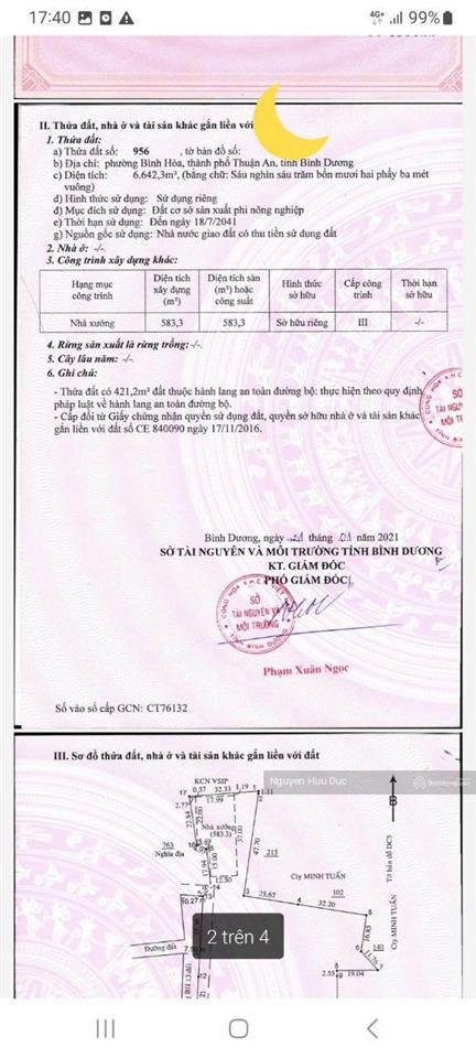 Bán đất mặt tiền đường nhựa xây chung cư (13.000m2) 5.7000m2 skc. p bình hoà, tx thuận an, bd