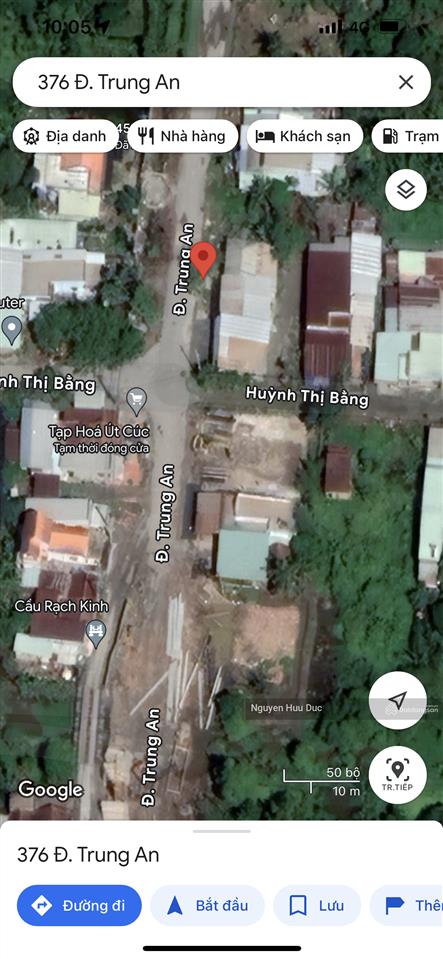 Bán đất tặng nhà 39 x 62m (thổ 112m2) mặt tiền trung an, xã trung an, h củ chi tphcm. 8tr /m2