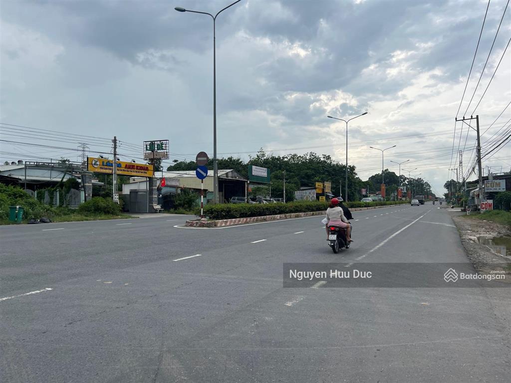 Bán đất mặt tiền dt 744 (2.777m2 thổ cư 200m2 xã phú an, thị xã bến cát bình dương đất 2 mặt tiền