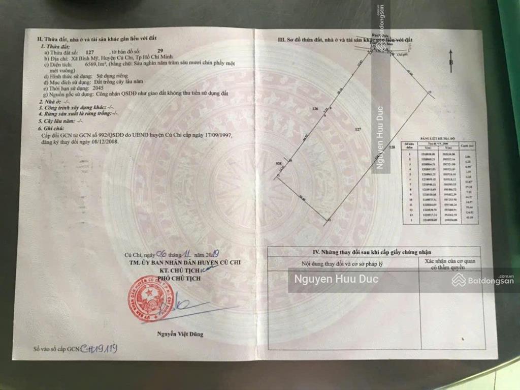 Bán đất 2 mặt tiền đường võ văn bích, xã bình mỹ, h củ chi, tphcm (10135m2) cây lâu năm 70 tỷ