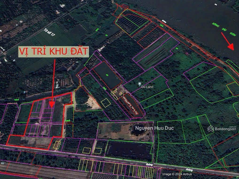 Bán đất hai mặt tiền đường nguyễn thị lèn, xã trung an, h củ chi, tphcm 17.600m2 giá 6tr /m2