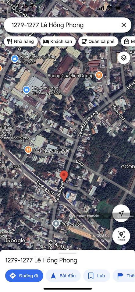 Bán nhà 5 lầu căn hộ cho thuê, p phú thọ, tp, tdm, bình dương (2.184m2) 760m2 thổ cư, 120 tỷ