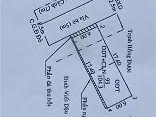 Bán nhà một trệt lầu mt nguyễn hữu cảnh , phường phú thọ , tp thủ dầu một , bình dương ( 6 x 17,4 )