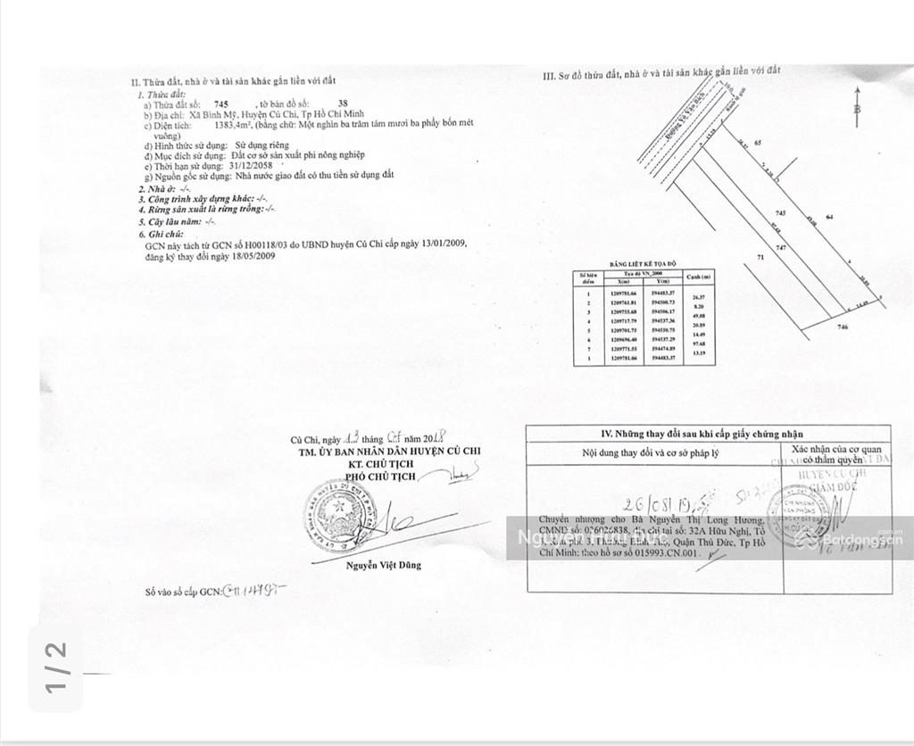 Bán đất 10.383m2 (100% skc) xã bình mỹ, huyện củ chi, tphcm (85 tỷ) mặt tiền võ văn bích