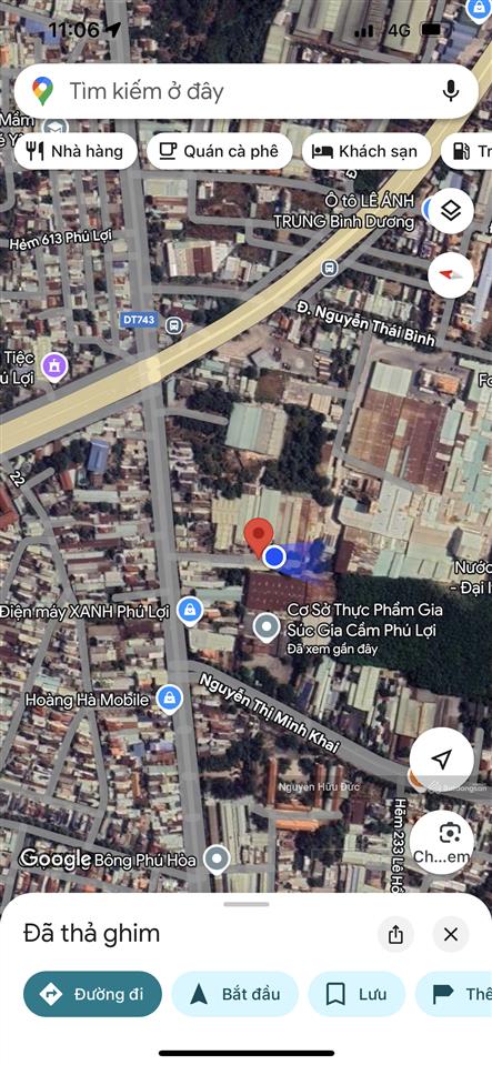 Bán nhà xưởng cho thuê 170tr/tháng p phú hoà, tp, thủ dầu một, bình dương (3602m2 skc 100%)
