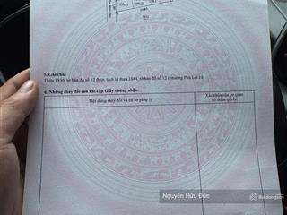 Bán đất hẻm nhựa 5m ( 5 x 24 ) 60 thổ cư . phường phú lợi , tp , thủ dầu một , bình dương . 2,6 tỷ