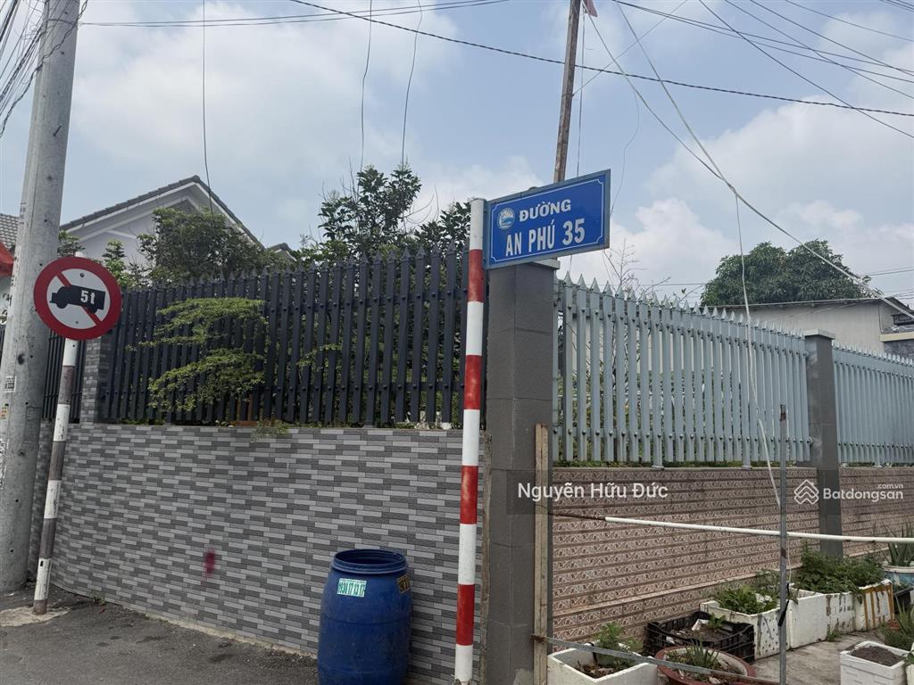 Bán đất mặt tiền an phú 35 (7.000m2) 272m2 thổ cư. phường an phú, tp, thuận an, bình dương