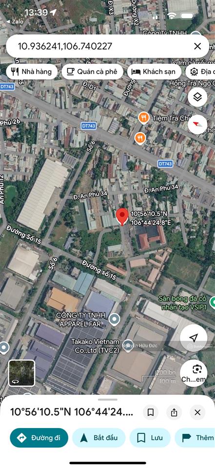 Bán đất mặt tiền an phú 35 (7.000m2) 272m2 thổ cư. phường an phú, tp, thuận an, bình dương