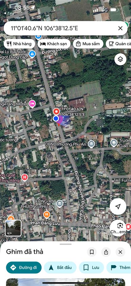Bán đất mặt tiền nguyễn đức cảnh 16.000m2 (5.400m2 thổ cư) p hiệp an, tp thủ dầu một, bd