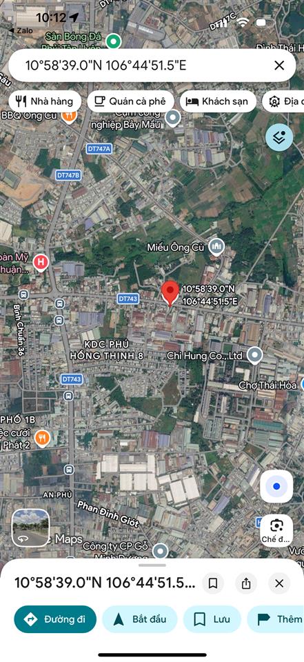 Bán 13.000m² nhà xưởng. phường an phú, thuận an bình dương. mặt tiền đt 743 (90 tỷ)