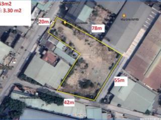 Chính chủ bán đất 2 mặt tiền 2952m2 tại kdc thuận giao, tp thuận an, bd