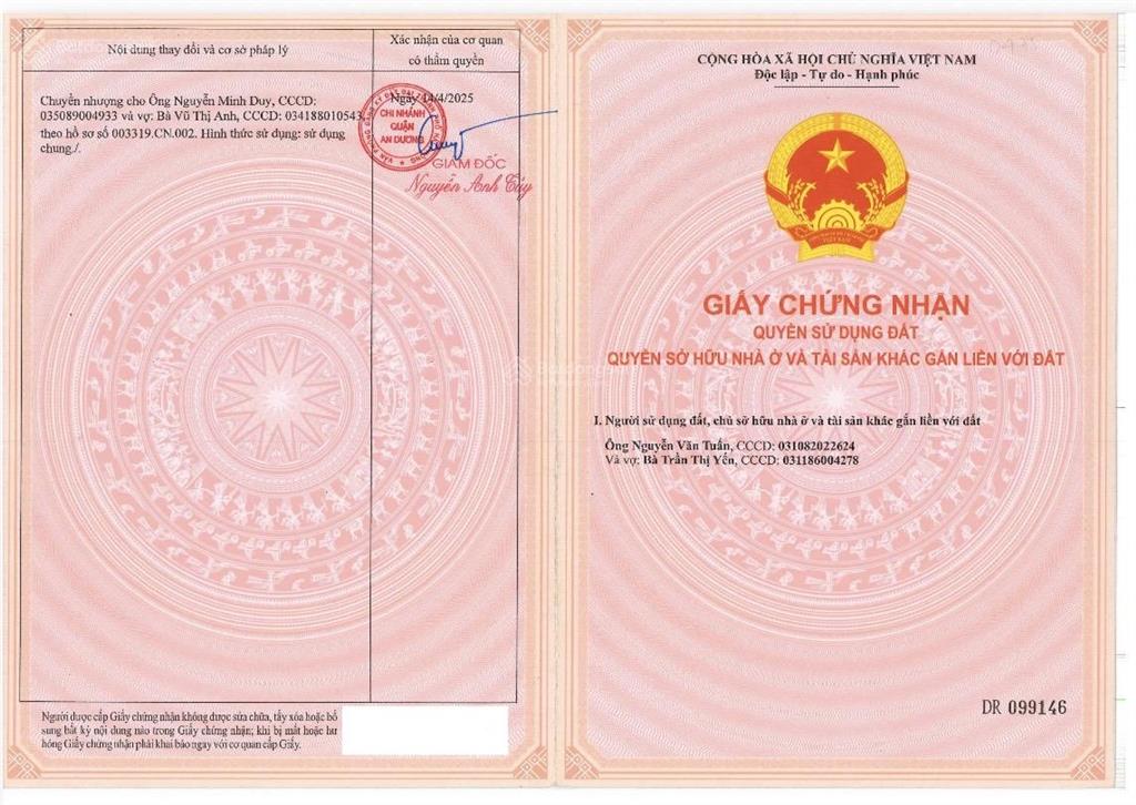 Cần bán căn nhà 106m full thổ cư giá 2ty190tr
