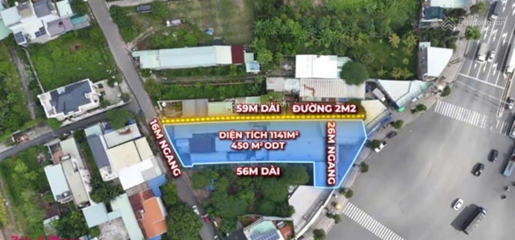 Bán đất 2 mặt tiền phạm ngọc thạch  dx40, phú mỹ, thủ dầu một