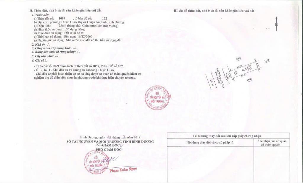Chính chủ cần bán lô 95m2 kdc hài mỹ, gần chợ hài mỹ, p. thuận giao