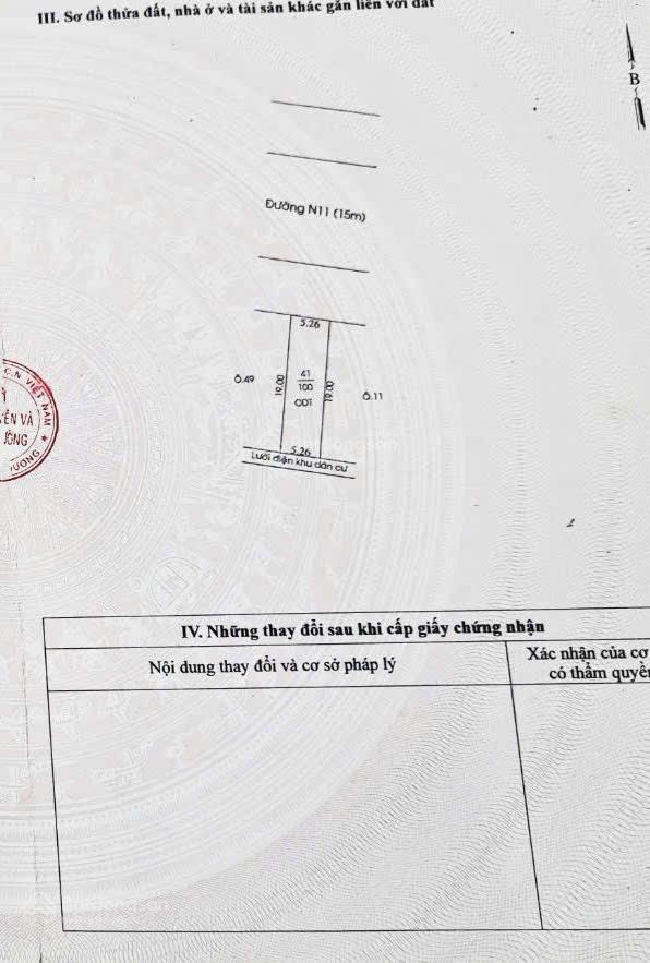 Bán nhà mặt tiền kinh doanh n11 khu 46 căn đại đăng, 100m2  4tỷ35