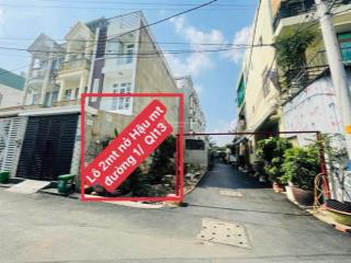 Chính chủ bán lô đất góc 2 mặt tiền ql 13 gần vạn phúc city đường rộng 6 mét