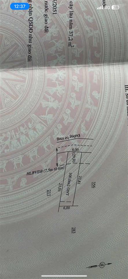 Bán đất tại ấp 3 xã lộc hưng đồng nai, 400 triệu, 140m2, view đẹp