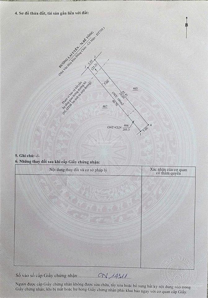 Bán đất đường lai uyên 76, xã bàu bàng, thành phố hồ chí minh