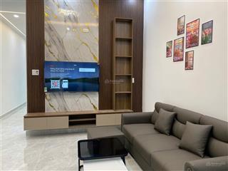Bán nhà mới xây full nội thất, dt 97m(5x19,5m), mặt tiền đường ô tô, dọn vào ở ngay