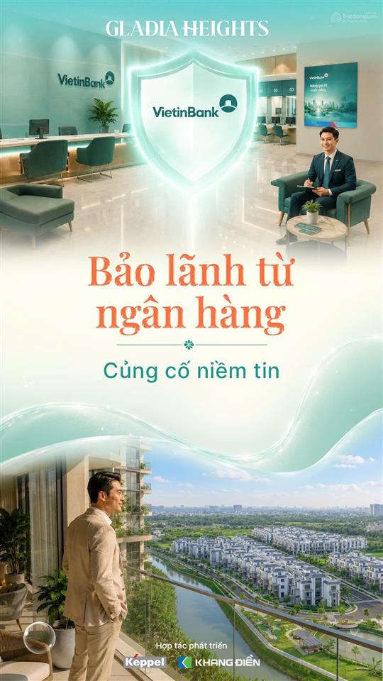 Gladia heights mở bán chính thức giá cực tốt đầu tư sinh lời cao, cho thuê căn hộ tmdv tốt