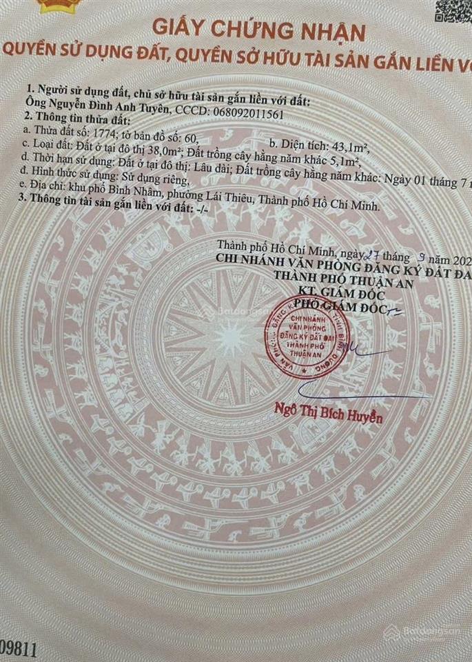 Nhà 1 trệt 1lầu 3 pn. giá 2.35 tỷ sổ hồng riêng bao sang tên!