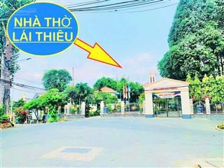 Đất lái thiêu 104m2 đường 5m giá 3.59 tỷ gần nhà thờ lái thiêu!