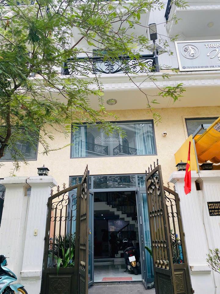 Cần bán nhà phố full nội thất kdc hiện đại đồng bộ mặt tiền hà huy giáp sát gò vấp lỗ