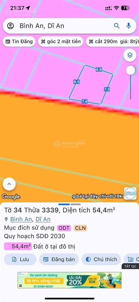 Bán đất vị trí đẹp, khu vực tiềm năng, trục thống nhất sát bcons (đại lộ đông tây)
