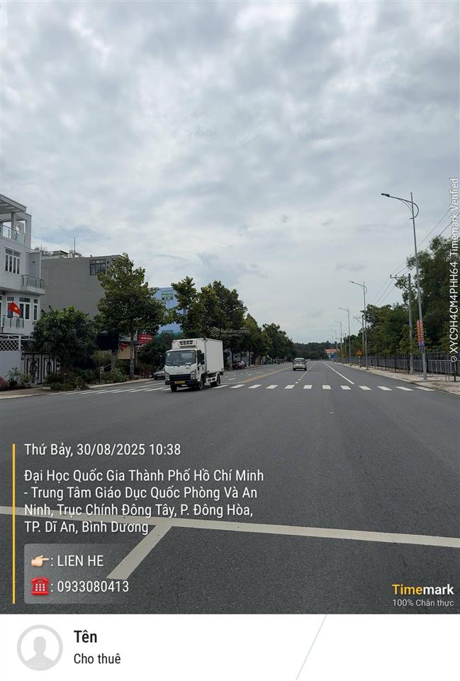 Chính chủ bán gấp lô đất mặt tiền đường thống nhất (đại lộ đông tây) kđt bình nguyên
