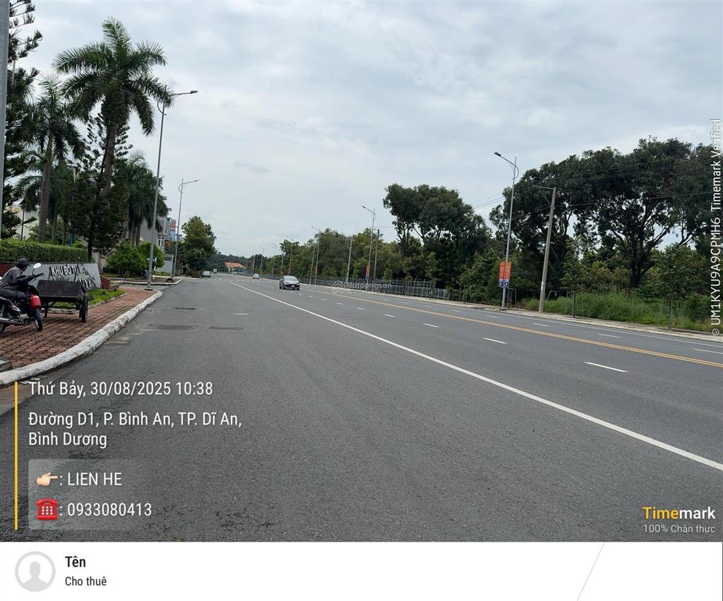 Chính chủ bán gấp lô đất mặt tiền đường thống nhất (đại lộ đông tây) kđt bình nguyên