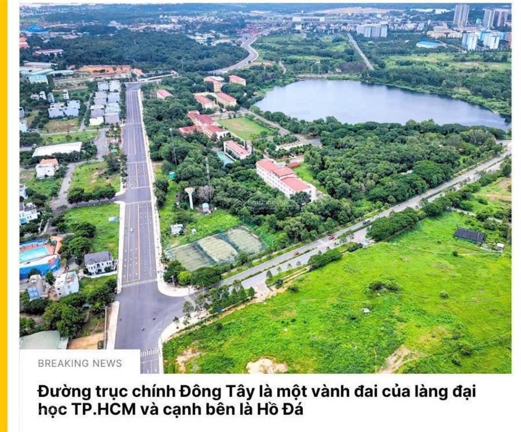 Chính chủ bán gấp lô đất mặt tiền đường thống nhất (đại lộ đông tây) kđt bình nguyên