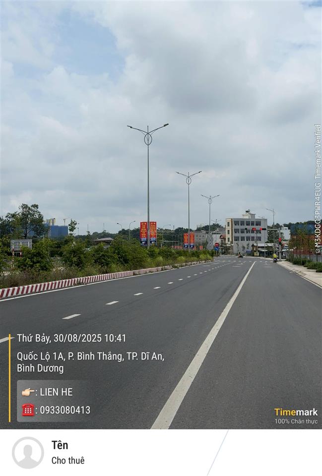 Chính chủ bán gấp lô đất mặt tiền đường thống nhất (đại lộ đông tây) kđt bình nguyên