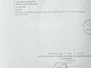 Bán đất đối diện becamex, gần cục hải quan bình dương, 384 m2 có 209 m2 thổ cư  giá thương lượng