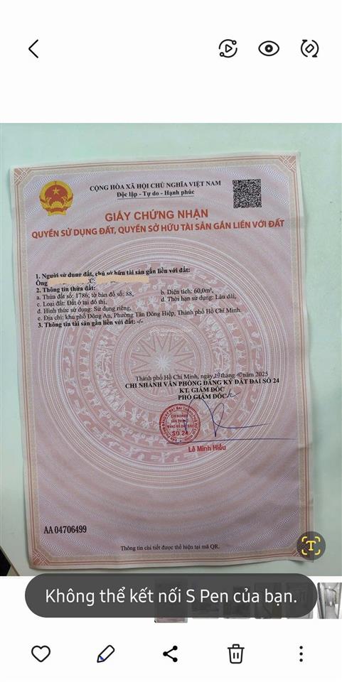 Bán nhà trệt 2 lầu mới tinh đường nhựa 8 m , gần trung tâm y tế dĩ an