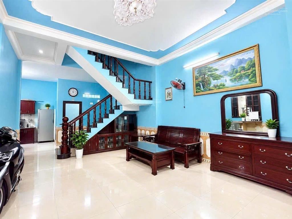 Bán nhà trệt lầu hoàn công, gần ngã tư chiêu liêu đi lại tầm hơn 1 km, ngang 5 m rộng rãi