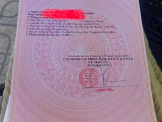 Bán lô đất đẹp  tân đông hiệp mới