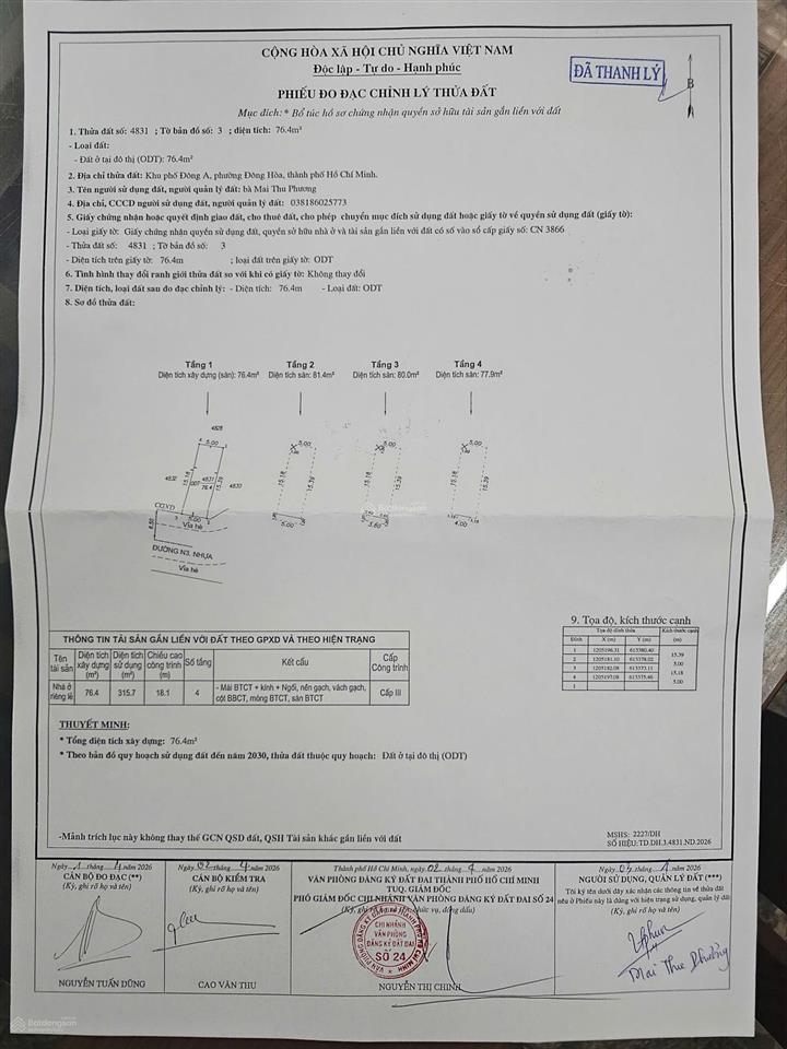 Tôi bán nhà 4 lầu kdc đông hòa gần trường hoc. vừa hoàn thiện đủ nôi thất 6phong 6wc vào ở ngay