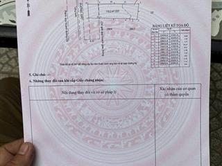 Cần bán lô đất 201m2 ngang 8m đường nhựa 6m thông