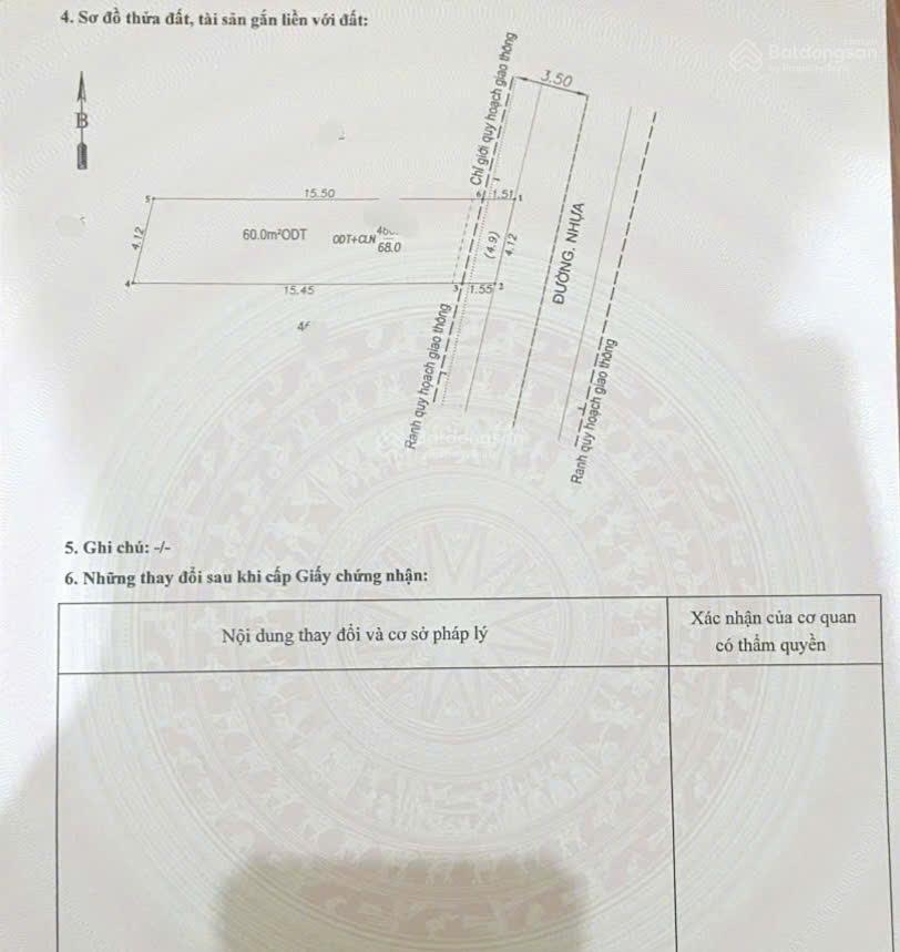 Đất ngay đường nguyễn hiền đường 5m nhựa thông chợ xóm vắng