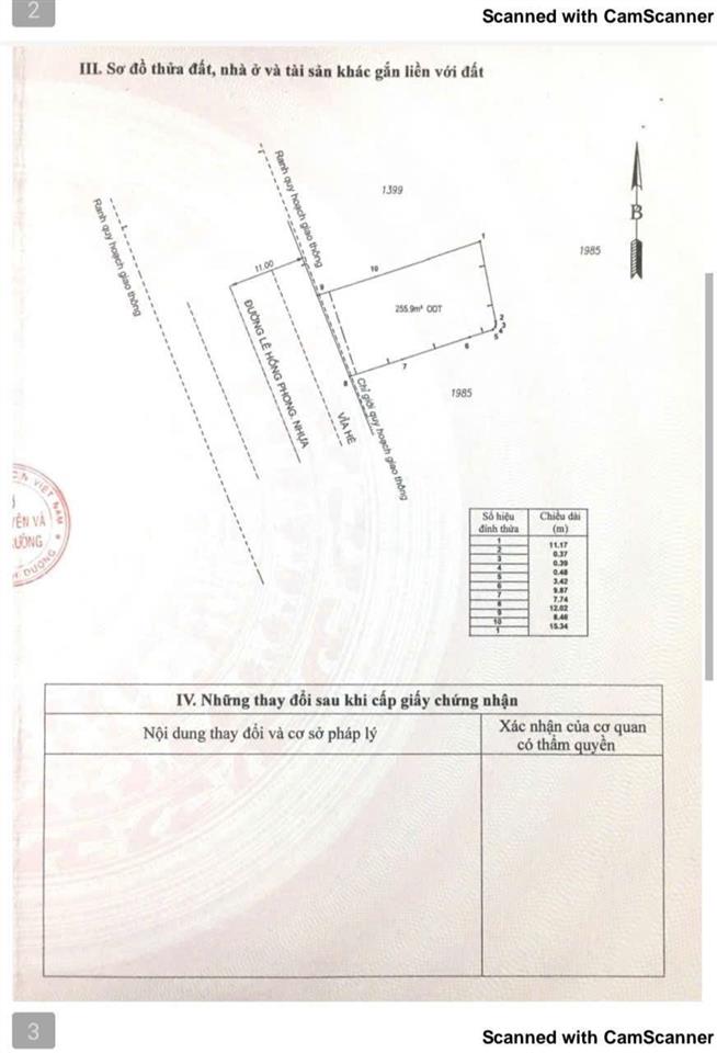 Chính chủ cần bán mặt tiền kinh doanh ở lê hồng phong. tân đông hiệp. dt 272m². gần trường, chợ