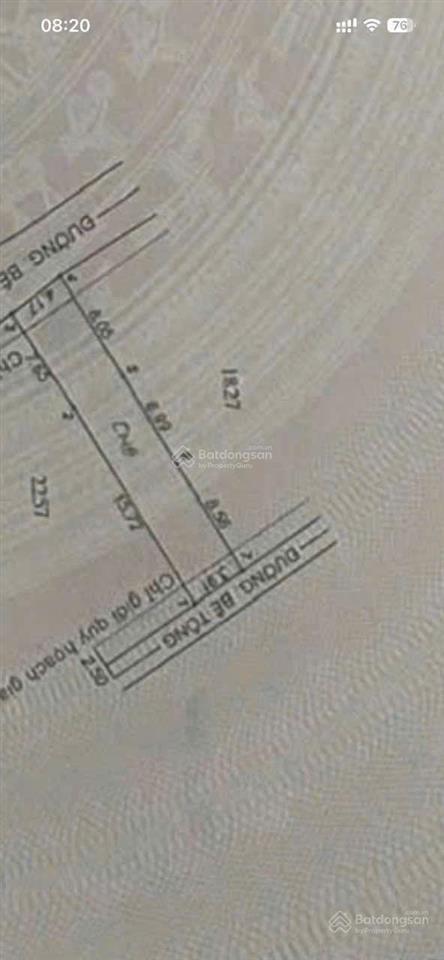 Chính chủ cần bán đất ở đông hòa. giáp làng đhqg, dân cư đông đúc. ngang 4x23,30m. đường 5m